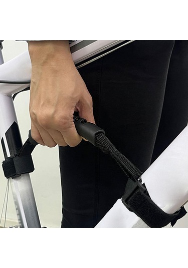 Suntek Bisiklet Gidonu Kayışı Açık Hava Kolay Taşıma Aksesuarı Siyah