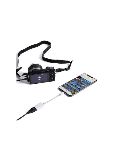 Go Des GD-UC029 Lightning To USB Dönüştürücü Adaptör iPhone iPad uyumlu - ZORE-258861