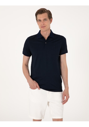 Pierre Cardin Erkek Lacivert Tişört 50306859-vr033