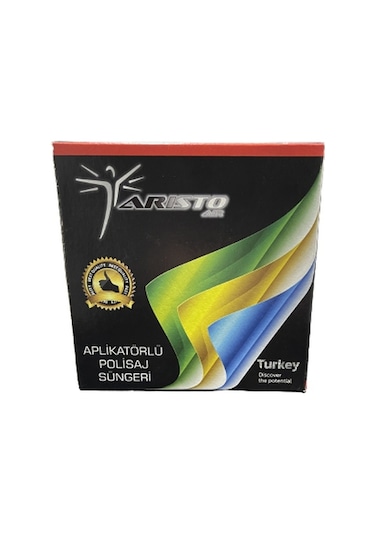 Aristo Polisaj Süngeri Cila Süngeri Siyah 150mm