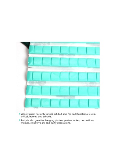 Shineyee 90 Parça Tırnak Yapıştırıcı Macunu & 500 Adet Çıkarılabilir Tırnak Yapıştırıcı Seti - Çok Amaçlı Yeniden Kullanılabilir