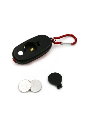 Pazly Taşınabilir Mini Anahtarlık Cep Meşalesi Cob Led 3 Modlu Mavi El Feneri Mavi