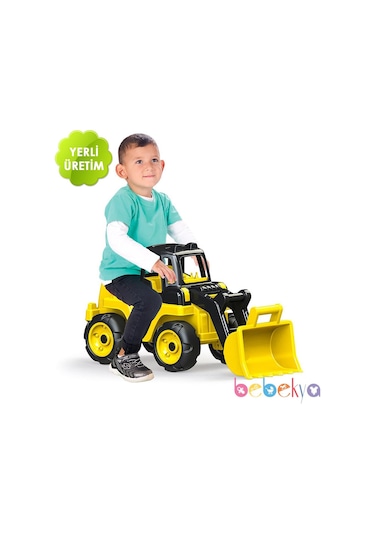 Hareketli Kepçeli Üzerine Oturabilen Binici Dev Dozer