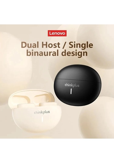 Lenovo Lp19 Bluetooth Kulaklık Tws Hıfı Kablosuz Kulak Içi Kulaklık Spor Kul Lp19 Beige