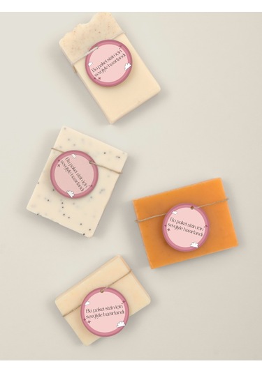 50 Adet 5x5 300 Gr. Delikli Paketleme Kartı Paketleme Etiketi P7