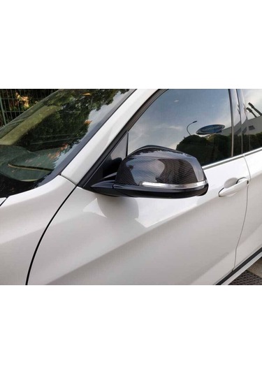 Bmw X1 Karbon Ayna Kapağı 2 Parça 2009 - 2015 Arası