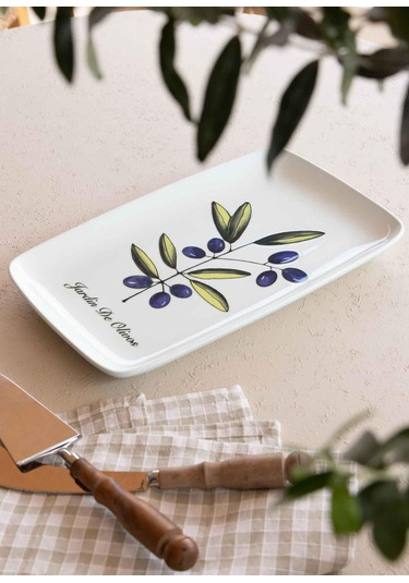 The Mia Olivos Kahvaltı Takımı 6 Kişilik 19 Parça Set 1 Çok Renkli