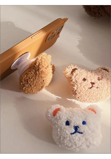 Cronax Kızlar İçin Telefon İçin Yapışkan Tabanlı Ayıcık Popsocket 338733665