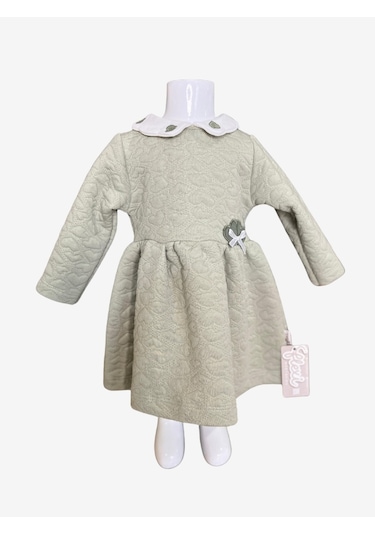Flexi Kız Bebek Elbise-486 Yeşil