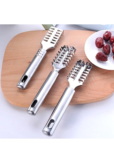 MSO Paslanmaz Çelik Balık Pulu Temizleme Aparatı