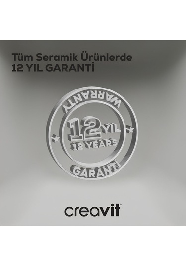 Creavit Free Entegre Ara Musluklu Kanallı Asma Klozet Fe320, Creavit Free Duck Duroplast Yavaş Kapak Beyaz