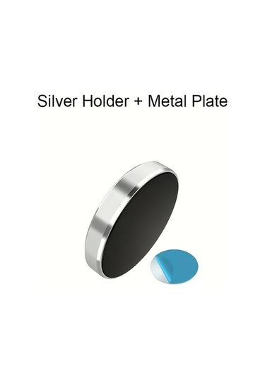 Dashanshop Altın Mini Manyetik Araç Telefon Tutucu - Alüminyum Alaşım Pano Ve Havalandırma Montajı