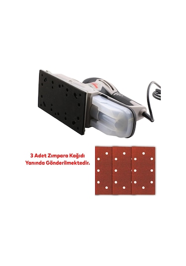 Crown Ct13588V Titreşimli Zımpara Makinası 220 Volt Kablolu 350 W