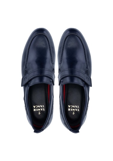 Tamer Tanca Erkek Hakiki Deri Lacivert Casual Ayakkabı 537 3461 Erk Ayk Sk24-25 Lacı Dr Lacivert