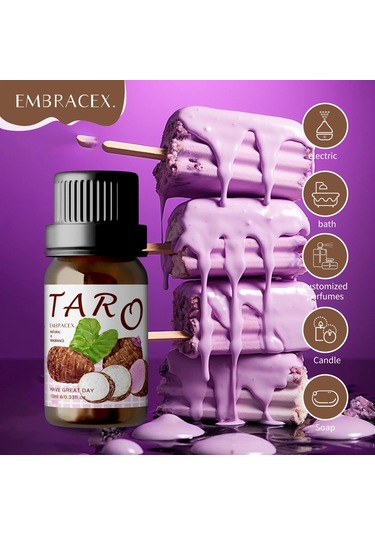 12models Gourmet Uçucu Yağ Vanilya Hindistancevizi Kahve Kurabiye Taro 1 Piece Set