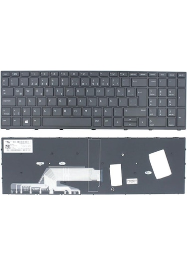 HP Uyumlu Probook 450 G5 Notebook Klavyesi Siyah Tr / Kl0333