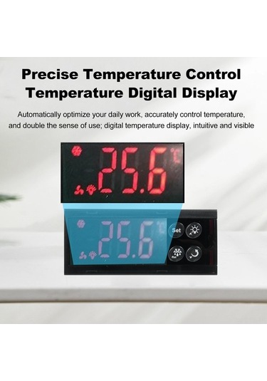Ulzyvf Ecs-310 Dijital Termostat -50 C İle 99 C Arası Hassas Kontrol, Buzdolabı & Soğutma Sistemleri İçin