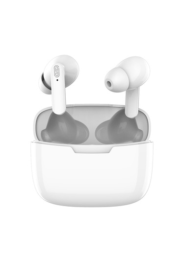 Skycity Y113 Tws Kablosuz Kulaklık: Su Geçirmez, Nois Cancelling, Mikrofonlu, Uzun Pil Ömrü, Ergonomik In-ear Spor Kulaklık Beyaz