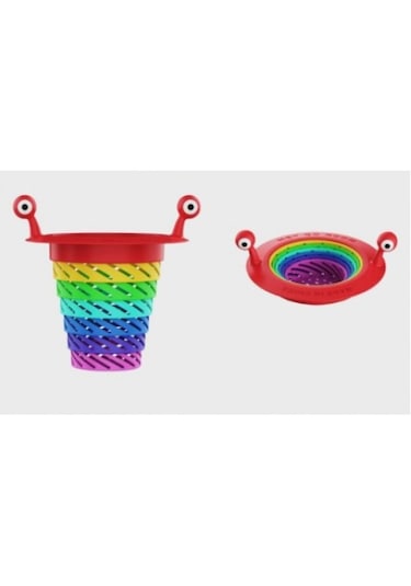 Renkli 6 Kademeli Lavabo Süzgeci Ev Gereç
