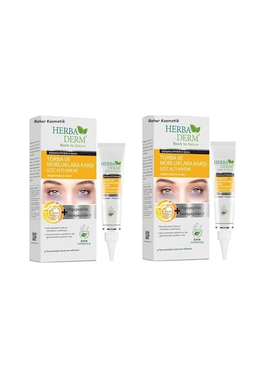 Herbaderm Göz Altı Kremi 2 x 15 ML
