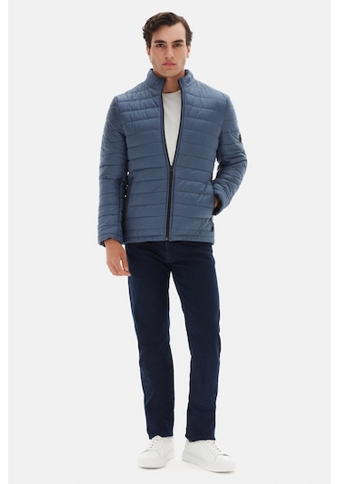Ds Damat Slim Fit Mavi Rüzgar Geçirmez Elyaf Dolgulu Şişme Mont 3hf07ort04262 701 Ds Damat Slim Fit Mavi Rüzgar Geçirmez Elyaf Dolgulu Şişme Mont 3hf07ort04262 701
