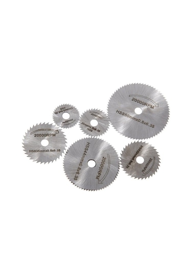 7 Li Parça Set Mini Dairesel Testere Bıçağı Döner