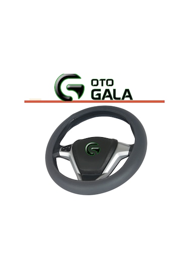 Direksiyon Kılıfı Geçmeli Noktalı Gri Gri