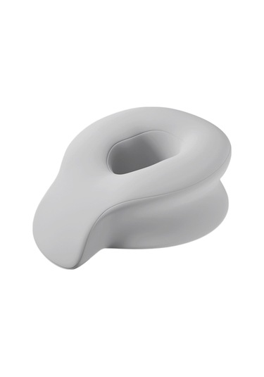 Suntek Yüz Beşik Yastığı Dinlenme Yastık Seyahat Açık-gri Açık Gri