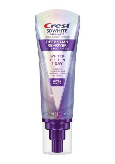 Crest 3dwhite Brilliance Deep Stain Remover Ultra White Diş Macunu 87gr Beyazlık