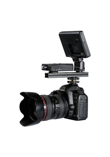 Andoer Se-300 20 Cm Metal Işık Uzatma Kolu Siyah