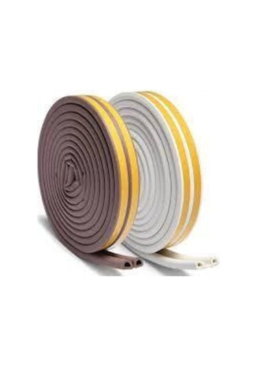 Kahverengi Kapı Pencere Fitili Bandı 15 2 30 Metre - Isı Yalıtımı