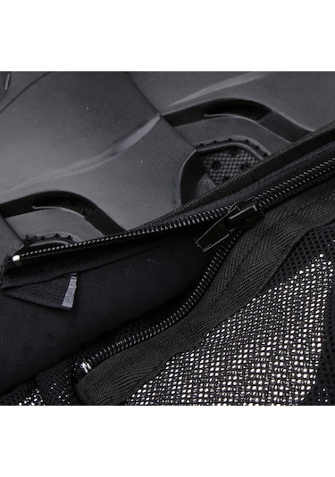 Suntek Magideal Motosiklet Zırh Ceketi Tam Omurga Göğüs Koruma Siyah