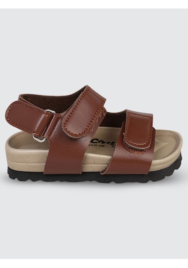 Civil Boys Erkek Çocuk Sandalet 22-26 Numara Taba Taba