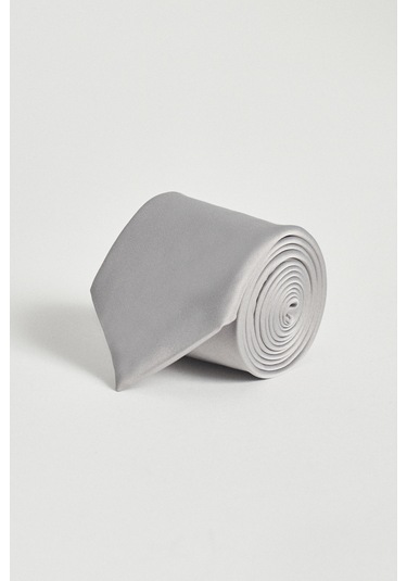 Ac&Co / Altınyıldız Classics Erkek Gri Kravat 4A2123100001Grıstn Gri