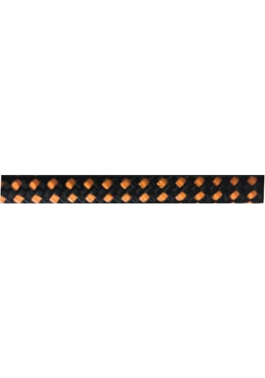 Dolphin Rope Renkli İskota Halatı 10 MM Siyah - Turuncu