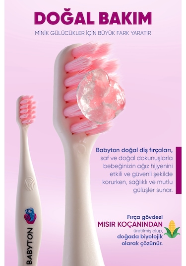 Babyton Bio Denizanası Çocuk Diş Fırçası