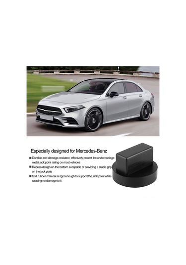 Yaozixa Mercedes İçin Kauçuk Vidalama Destek Bloğu - Alt Gövde Metal Noktalarını Korur, Sağlam Tutuş Ve Dayanıklı Malzeme