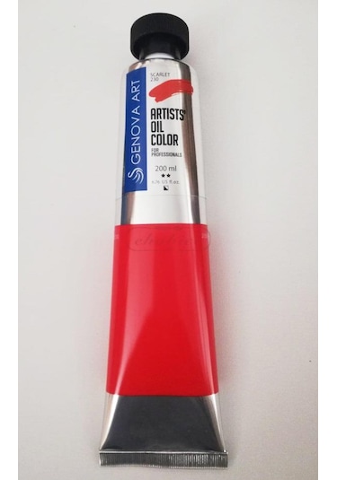 Cenova Art Profesyonel Yağlı Boya 230 Scarlet 200 ML