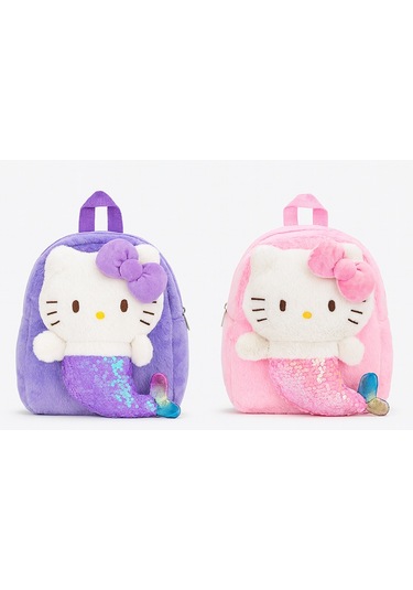 Riverworld River World Sırt Çantası Deniz Kızı Hello Kitty Peluş Çok Renkli