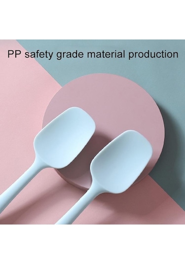 Şarap Kırmızısı 21 Cm Sıcak Evrensel Isıya Dayanıklı Entegre Kolu Silikon Kaşık Kazıyıcı Spatula Kek Dondurma Mutfak Aracı Malzemesi Bakeware