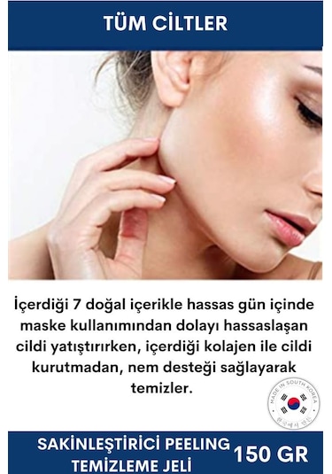 Dermal Dr + Medm Sakinleştirici Peeling Etkili Gözenek Temizleme Jeli