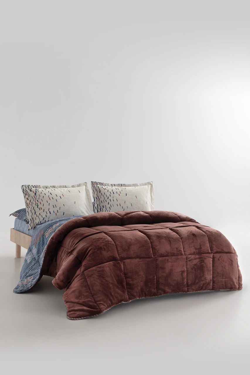 Yataş Portree Çift Kişilik Triola Uyku Seti - Kahverengi Kahverengi