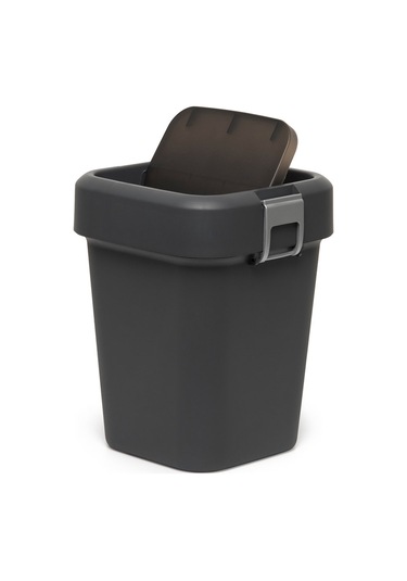 Motekk Comfort Dust Bin Siyah Çöp Kovası - 8 Lt Çok Renkli