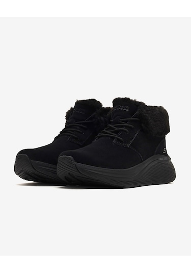 Skechers Max Cushıonıng Elıte 2.0 Boot Snow Daze Kadın Siyah Bot 144368 Bbk Siyah