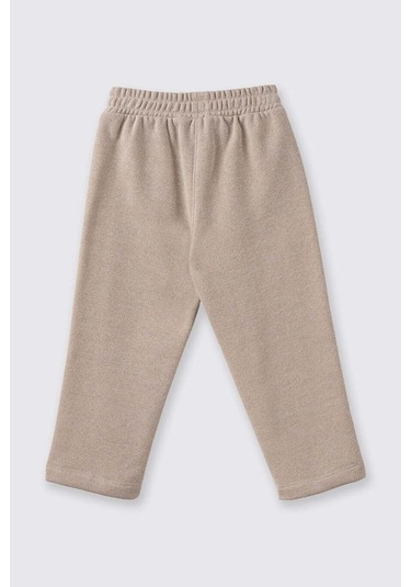 Panço Simli Bej Kız Çocuk Eşofman Altı 2521gb01011 Bej