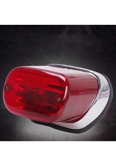 Novahub Yamaha Xv400 Xv250 Virago Stop Motosiklet Motosiklet Lambası Lambası Kuyruk Kırmızı Gösterge Fren Arka Abs Ur