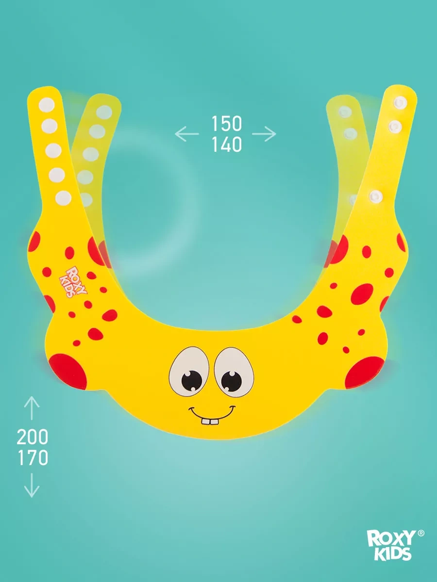 Roxy-kıds Çocuklar İçin Duş Ve Yıkama İçin Koruyucu Bıyık Bölgesi 4124603