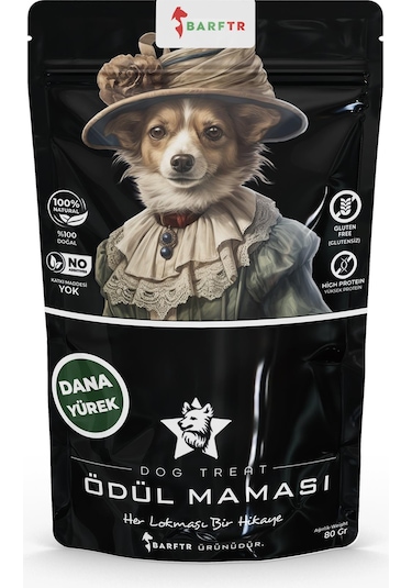 Dana Yürek Atıştırmalık Ödül Maması 80 Gr-101