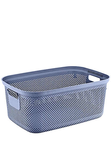Hobby Life Nikel Çamaşır Sepeti 30 L Mavi Pantone Mavi