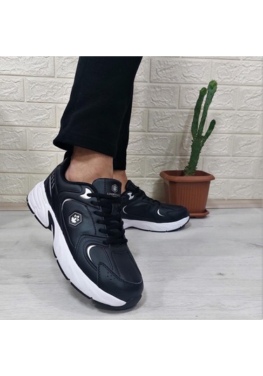 Lumberjack Pol Pu Siyah Memoryfoem Rahat Taban Spor Ayakkabı Siyah